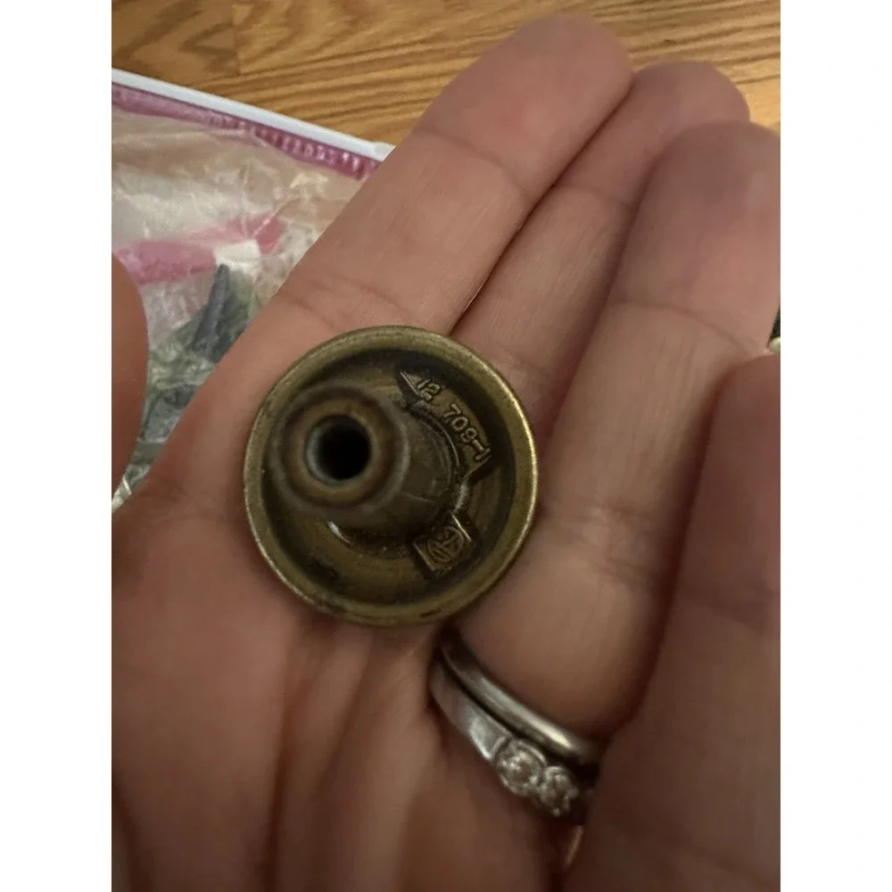 LOT OF Vintage Brass Drawer Knob  Cabinet Handle 5 Inch Lot Of 2